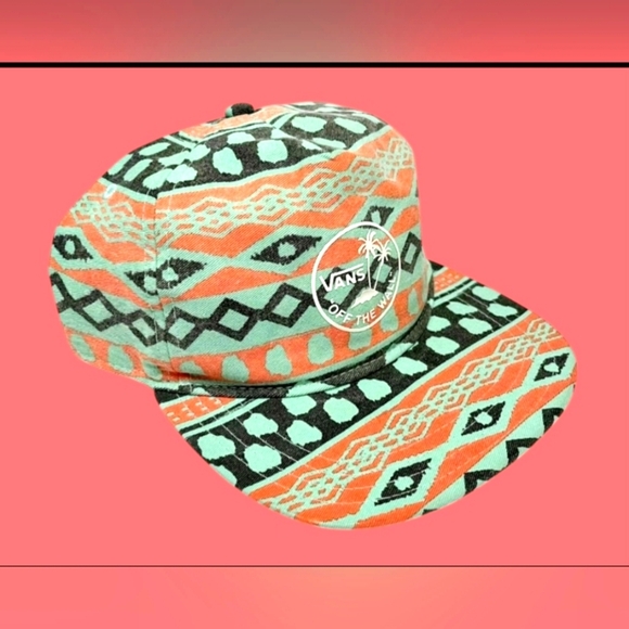 VANS RETRO OFF THE WALL SNAPBACK CAP ~ SOUTHWESTERN ALL OVER PRINT ADULT - Picture 2 of 10